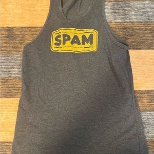 Gray SPAM Tank Top for Women